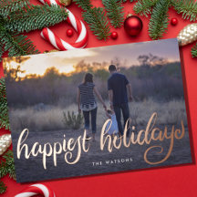 Hand Written Photo Holiday Collection