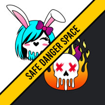 Safe Danger Space Skulls