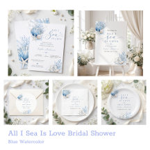 All I Sea Is Love Bridal Shower Coastal Suite