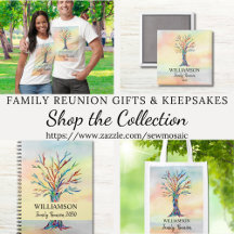 Family Reunion Favor & Keepsake Collection