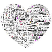 Mom's Heart Adjectives