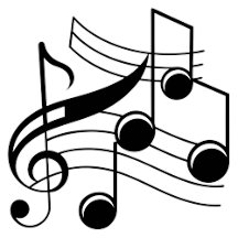 Black & White Musical Notes Collection