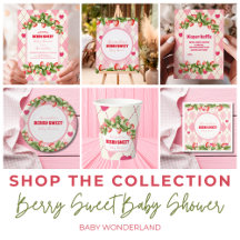 Berry Sweet Strawberry Baby Shower 