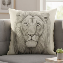 Hand Drawn Sketch & Color Art Pillows