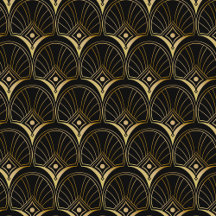 Phone cases with Art Deco design pattern