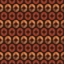 Brown Petal Pattern 