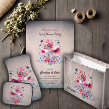 Cute flamingo in cartoon style, 