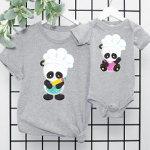 Cute Pandas - Baby and Kids Clothes