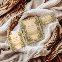 Vintage Desert Botanicals Birthday