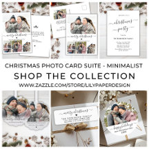 Top Sell Heart Script Couple Photo Christmas Cards