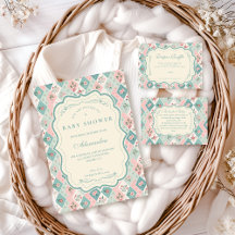 Vintage Botanical Garden Baby Shower