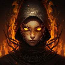 Poster Mysterious woman