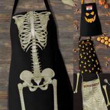 Spooky Season Halloween Kitchen Aprons