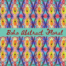 Boho Abstract Floral 