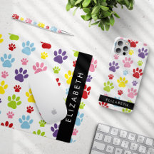 Colorful Paw Prints - Home Decor Collection