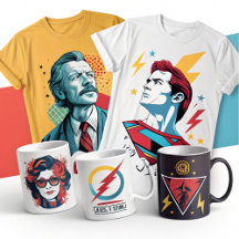 Pop Culture Icons – Tees & Mugs & Hoodies