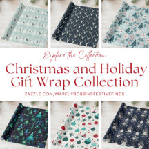 Christmas and Holiday Gift Wrap Collection