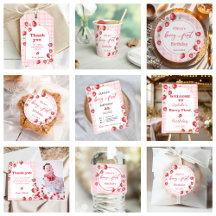 Strawberry Birthday Party 3