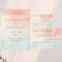 Romantic Pastel Watercolor Suite