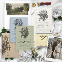 Elegant Modern Christian Wedding Stationery