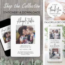 Wedding Celebration • Modern Script Typography