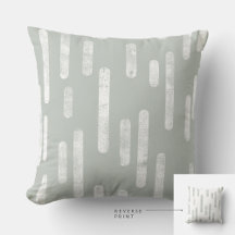 Inky Rounded Lines Pattern Cushions/Pillows