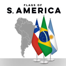 Flags of South America