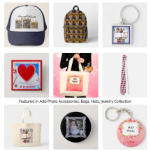 Add Photo Accessories, Bags, Hats, Jewelry