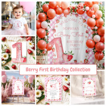 Berry First Birthday Collection