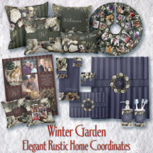 Winter Garden Elegant Floral Home Coordinates