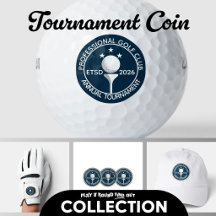 P.A.R.F.O. Local Tourney Retro Country Club Emblem