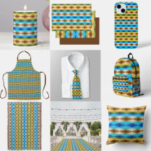 Tropical Beach Colored Kaleidoscope Abstract Art