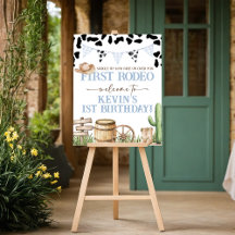 First Rodeo Cowboy Birthday Collection 