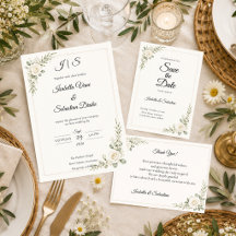 Timeless Ivory Rose Minimalism Wedding