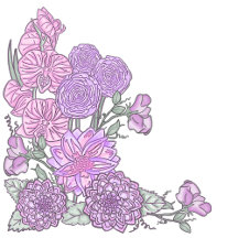 Lilac and Pink Flowers Wedding Collection