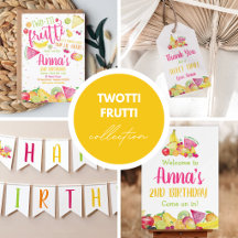 Twotti Frutti 2nd Birthday Collection