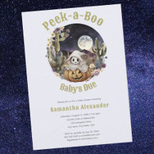 Halloween Pumpkin Boo Baby Shower