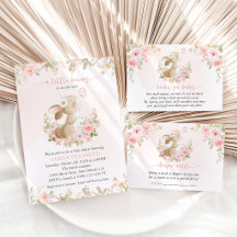 Bunny and Butterfly Baby Shower Collection