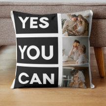 Modern Collage Family Photo & Motivation Quote 