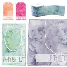 Watercolor Gift Wrap Collection