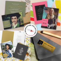 SIMPLE COLOR BOX DONE MINIMALIST MODERN GRADUATION