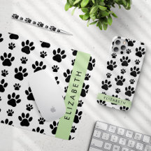 Black Paws, Green - Home Decor Collection