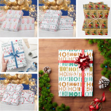 Christmas Gift Wrapping Paper and Supplies