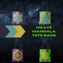 Weave Mandala Totes
