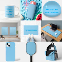 Baby Blue Sky Solid Color