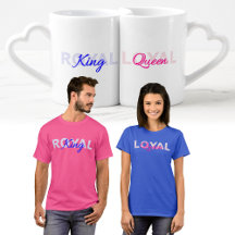 Royal King with Loyal Queen Couple