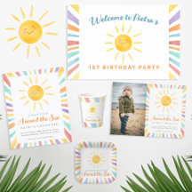 First Trip Around the Sun 1st Birthday