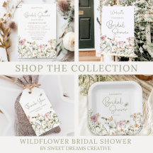Wildflower Boho Bridal Shower Collection