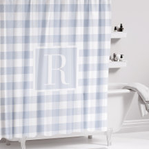Monogram Shower Curtains