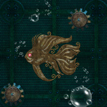 Wonderful steampunk fish.